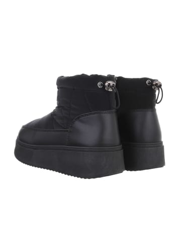 Ital-Design Stiefelette in Schwarz