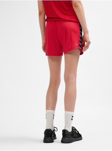 Hummel Verstellbare Taille Kurze Hose Hmlauthentic Damen in TRUE RED