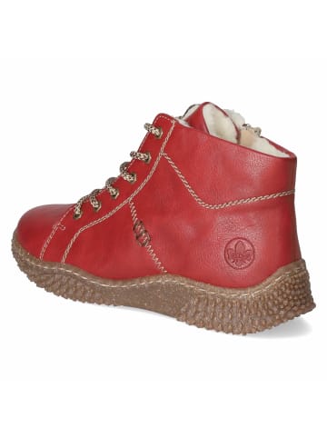 rieker Schnürstiefel  in rot