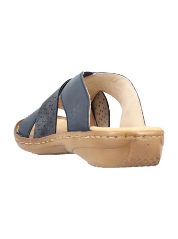 rieker Klassische Pantoletten in Blau