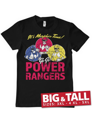 Power Rangers T-Shirt "It'S Morphin Time" in Schwarz