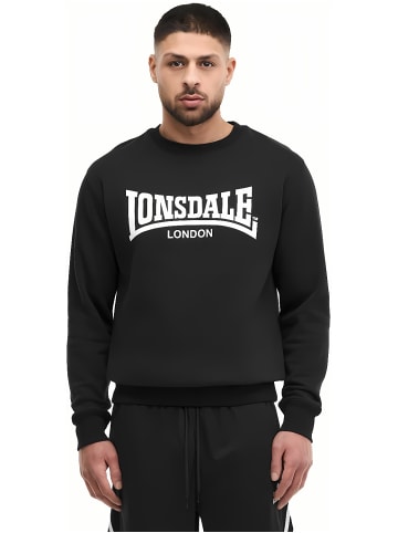 Lonsdale Pullover "Welham" in Schwarz