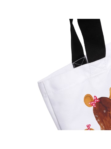 Mr. & Mrs. Panda Tasche Maus Kekse mit Spruch in Weiß