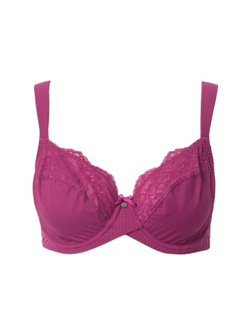 Ulla Popken BH in fuchsia pink