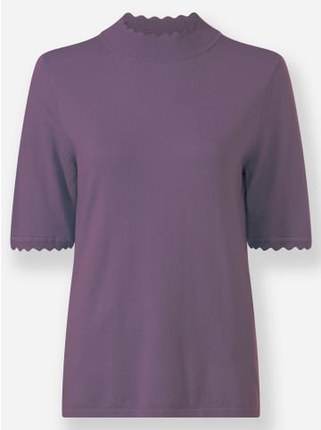 WITT WEIDEN Kurzarmpullover in feige