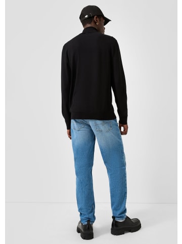QS Strickpullover in 9999_schwarz