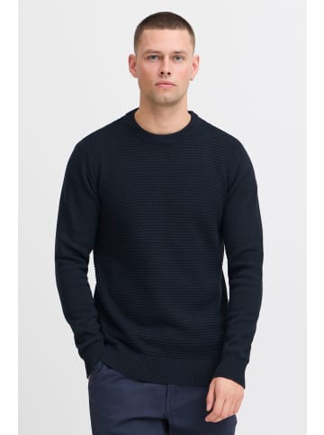INDICODE Strickpullover IDRicardo 35420MM Strickpulli aus Grobstrick in dunkelblau