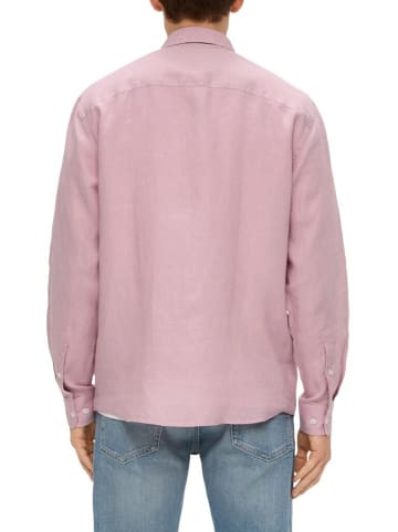 S.OLIVER RED LABEL Langarmhemd in pink