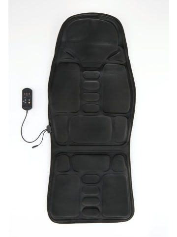 VITALmaxx Massagesitz 12V schwarz mit Wärmefunktion inkl. Fernbedienung Schwarz