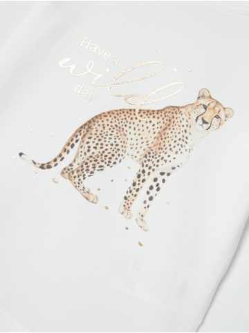 name it 2er-SET Langarmshirt mit Gepard-Motiv und Glitzerdetails in Weiß-2