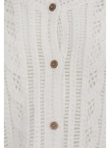 VIRITA Women Cardigan in White