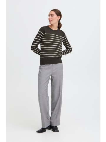 Oxmo Strickpullover OXKeana in Braun