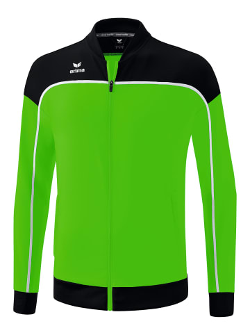 erima Kinder Change By Erima Präsentationsjacke in green/schwarz/weiss