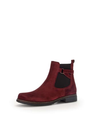 Gabor Fashion Chelsea Boots in rot