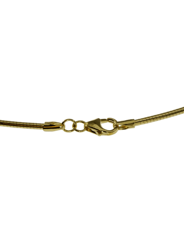 Schmuckador Halsreif Omega in gold