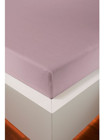 bellana jersey Spannbetttuch Edel-Jersey  Elasthan in zartrosa