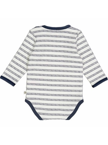 müsli Langarmbody in cream/blue