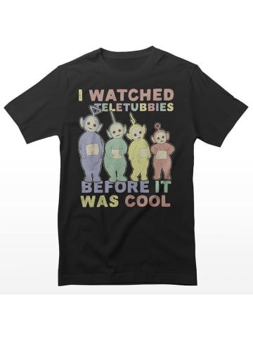 Teletubbies T-Shirt "I Watched Before It Was Cool T-Shirt" in Schwarz