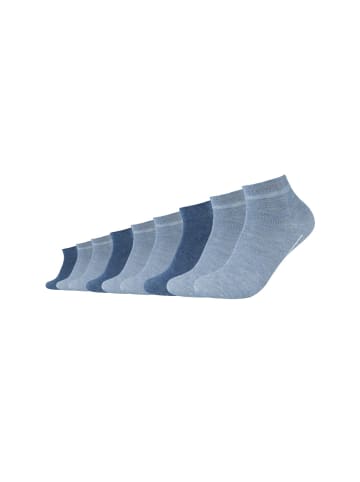camano Kurzsocken 9er Pack denim mel.