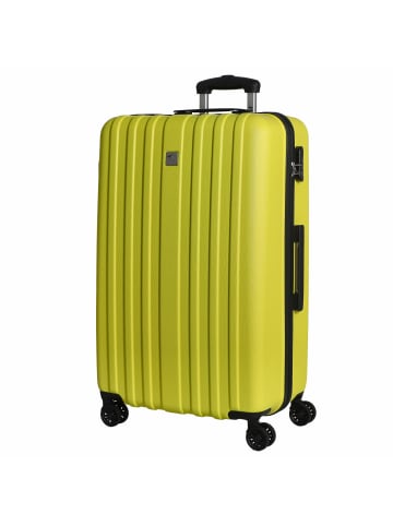Check.In Aurora - 4-Rollen-Trolley 76 cm (limettengrün) in zitronengelb