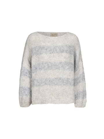 Herrlicher LEENA KNIT WOOL MIX in Light Grey Melange