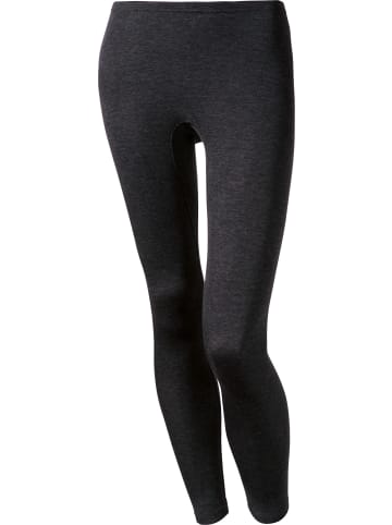 Con-ta Thermo, Baumwolle, Feinripp Thermo-Unterhose, lang in schwarz
