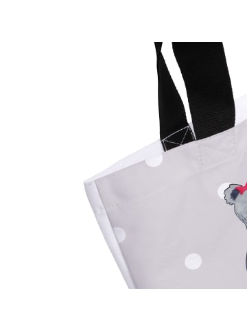 Mr. & Mrs. Panda Beutel Koala Familie zwei ohne Spruch in Grau Pastell