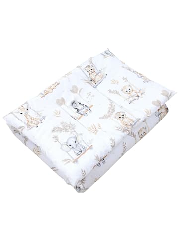 TupTam Kinder Bettdecken Set Gemustert in beige Modell 5