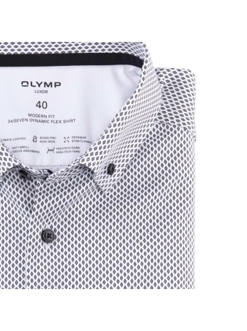 OLYMP  Langarm Business Hemd für Herren in schwarz