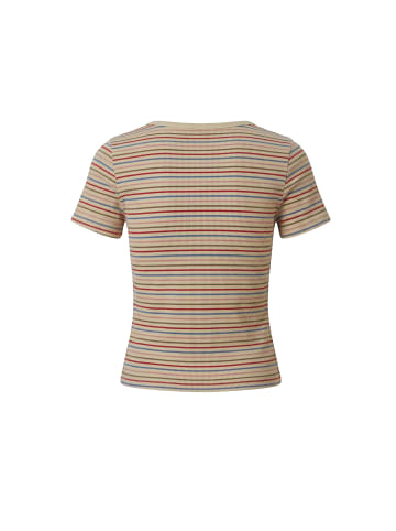 VINAJA Women T-Shirt in Beige Multicolor