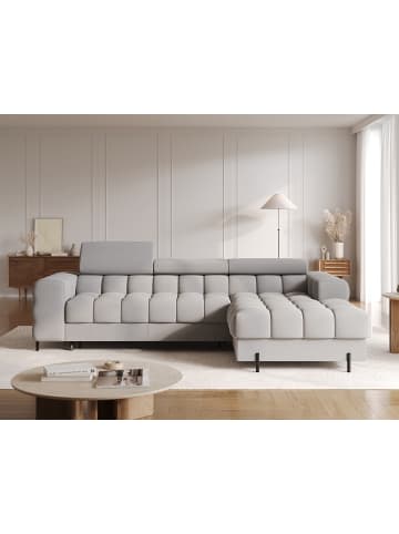 MF Design Fenro Recamiere Rechts in Grau -  (L) 181 x (B) 285 x (H) 93 cm