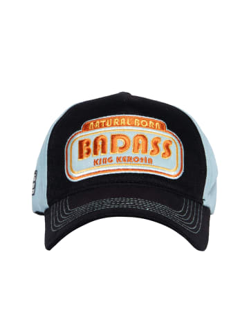 King Kerosin King Kerosin Baseballcap Natural Born Badass in schwarz