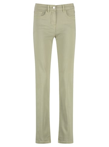 Gerry Weber 5-Pocket SOL꞉INE BEST4ME Slim Fit Kurzgröße in Grün