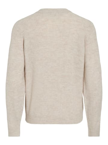 Vila Strickjacke in Super Light Natural Melan