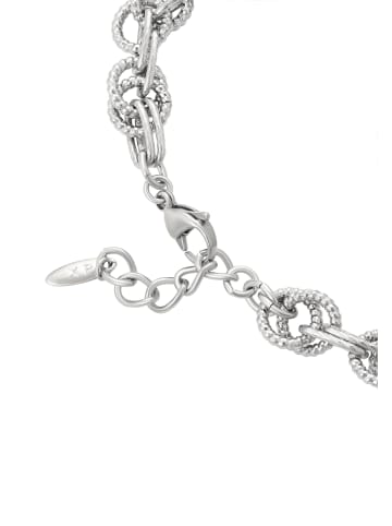 faina Women Chain Link Bracelet in Silver