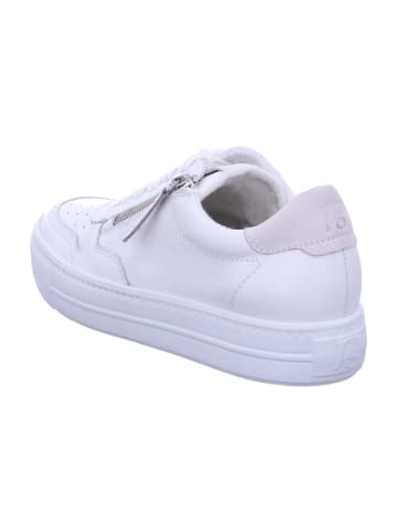 Paul Green Sportliche Schnürschuhe in Weiß