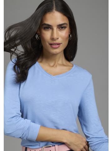 FLASHLIGHTS Langarmshirt in hellblau