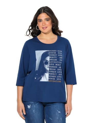 Ulla Popken Shirt in dunkelblau