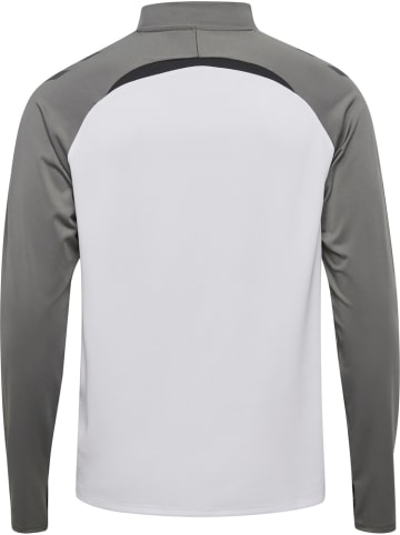 Hummel Trainingsjacke "Lead 2.0 Half Zip" in Weiß