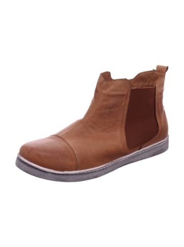 Esgano Damenstiefel warm flach  in  Braun