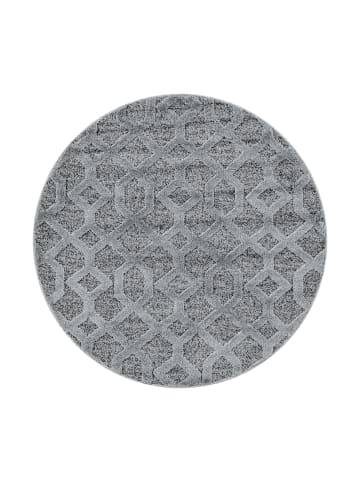 Hochflor Teppich Pepe in Grau