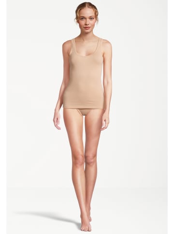 Conta Unterhemd / Top Feinripp in Beige