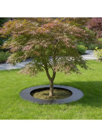 relaxdays Baumring in Anthrazit - 90 cm