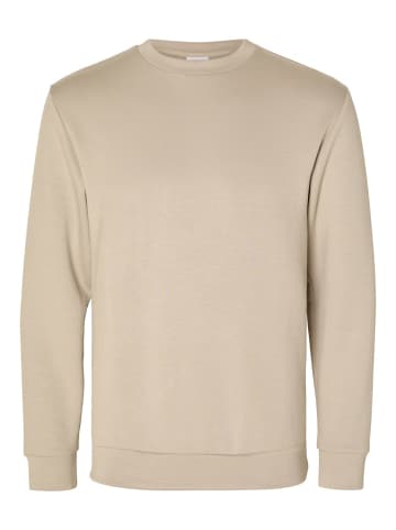 SELECTED HOMME Pullover SLHEMANUEL in Beige