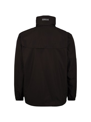 PRO-X elements Regenjacke Meran in Schwarz