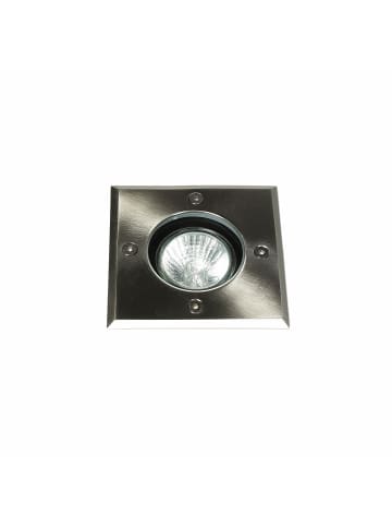 Licht-Erlebnisse Außen Einbaustrahler (B)10.8 x (L)10.8 x (H)14 cm in Edelstahl