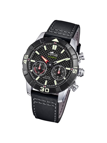 Lotus Chronograph-Armbanduhr Lotus Classic schwarz groß (ca. 45mm)