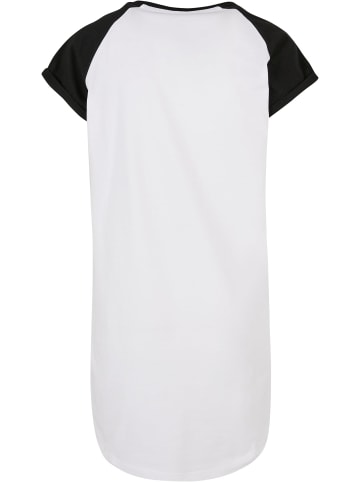 Urban Classics Kleider in white/black