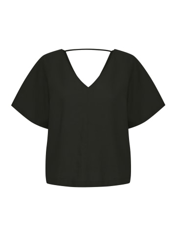 b. young BYFALAKKA VNECK BLOUSE - LIGHT WOVEN Relaxed fit in Black