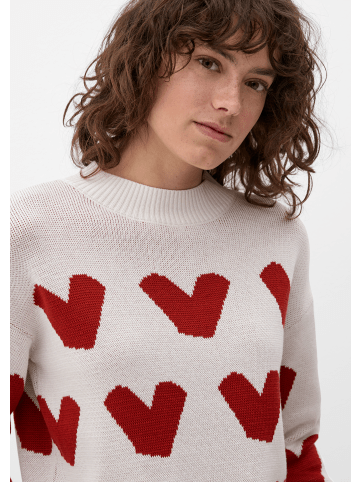 s.Oliver Strickpullover langarm in Creme